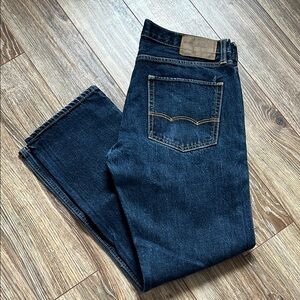Men's American Eagle Slim Straight Dark Wash Jeans